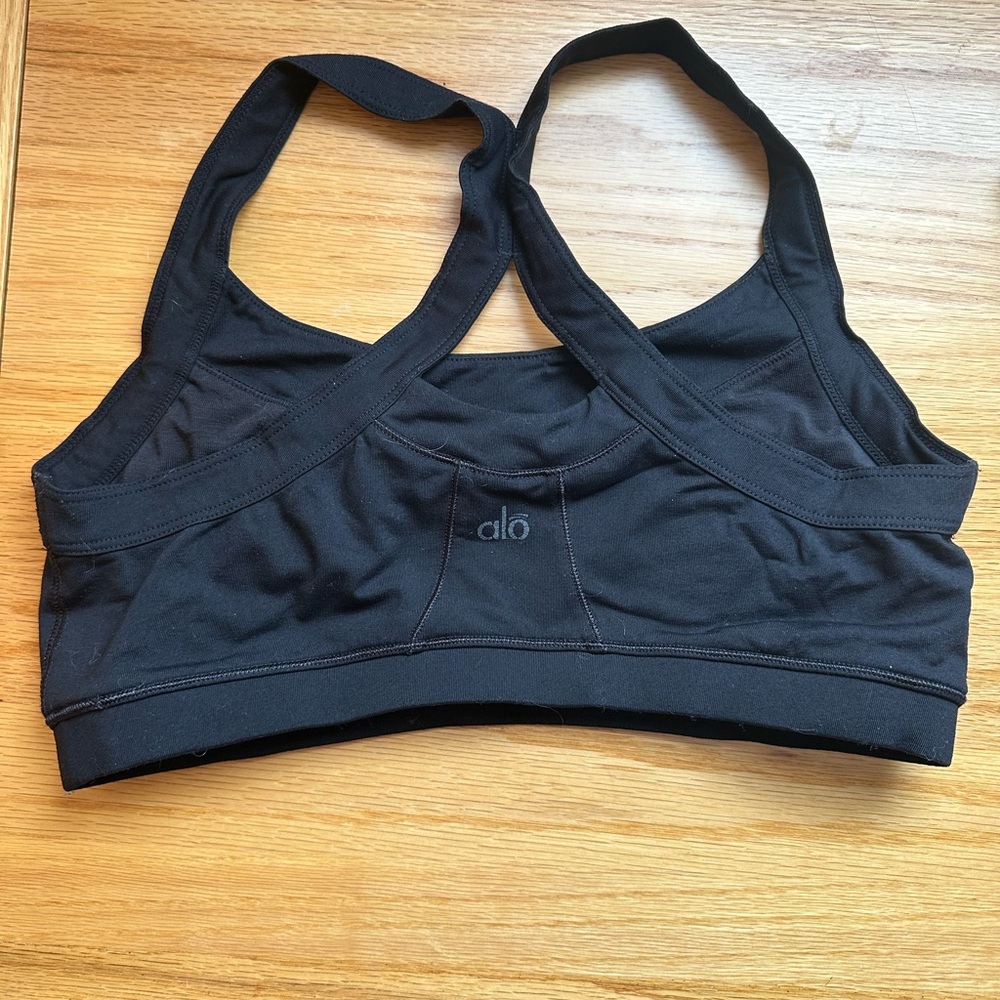 ALO Yoga Black Sports Bra